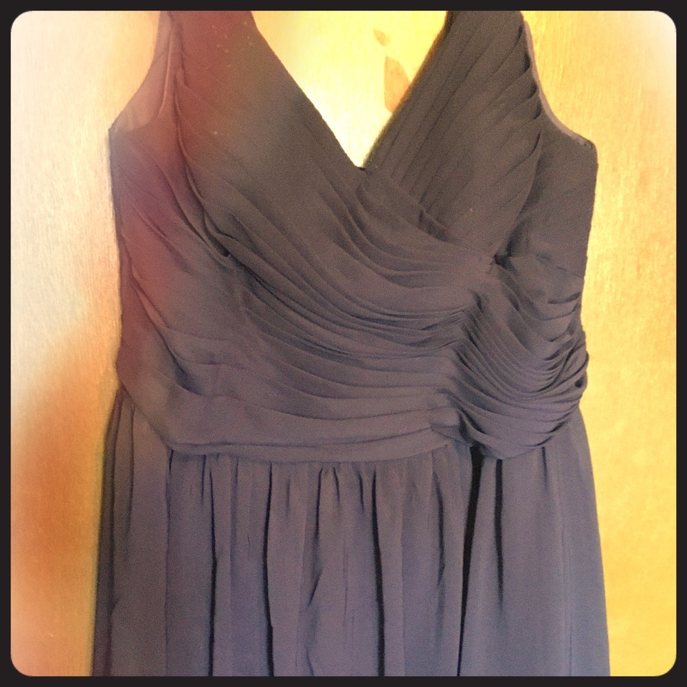Purple prom dress